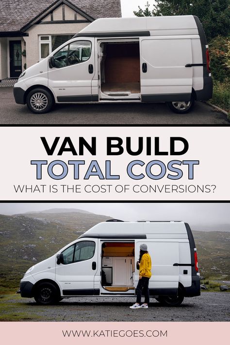 Van Build Total Cost: What is the Cost of Conversions? Trafic Camper Conversion, Swb Camper Conversion, Swb Van Conversion, Mwb Van Conversion, Van Conversion Ideas Layout, Sprinter Van Conversion Layout, Day Van Conversion, Campervan Storage Ideas, 4 Berth Campervan