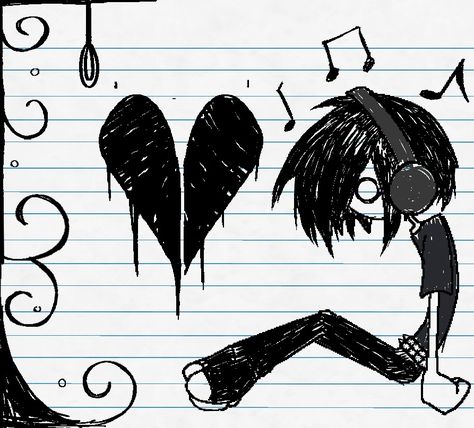 he's wearing a wig!! #regretevator #emoteenager #emo Emo Drawings On Paper, Emo Pfp 2000s, Emo Artstyle 2000s, Emo Anime Characters, Emo 2000s Art, Emo Artstyle, Emo Drawing, Scene Emo Art, Scene Kid Art