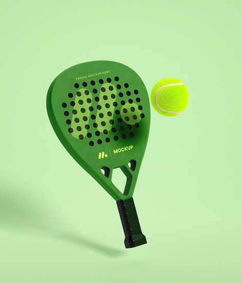 PSD green paddle and ball mockup | Premium Psd #Freepik #psd Thandiwe Muriu, Museum Party, Thesis Presentation, Paddle Ball, Rat Fink, Paddle Sports, Birthday Wishlist, Graphic Design Branding, Kiwi