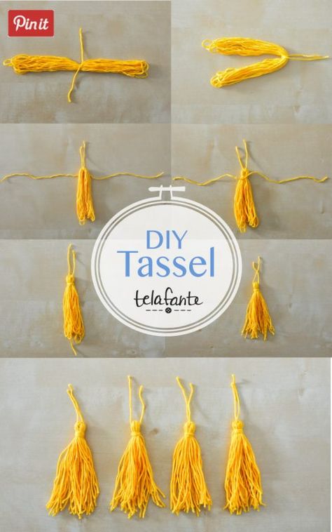 Make Tassels, Tassel Diy, Graduation Cards Handmade, Make Necklaces, Diy Graduation Gifts, Graduation Party High, Graduation Party Diy, Graduation Crafts, Graduation Party Centerpieces