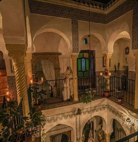 algeria Riad Aesthetic, Old Monuments, Algeria Aesthetic, Arabic Aesthetic, Arab Aesthetic, Morocco Aesthetic, Moroccan Riad, Moroccan Aesthetic, Arab Culture