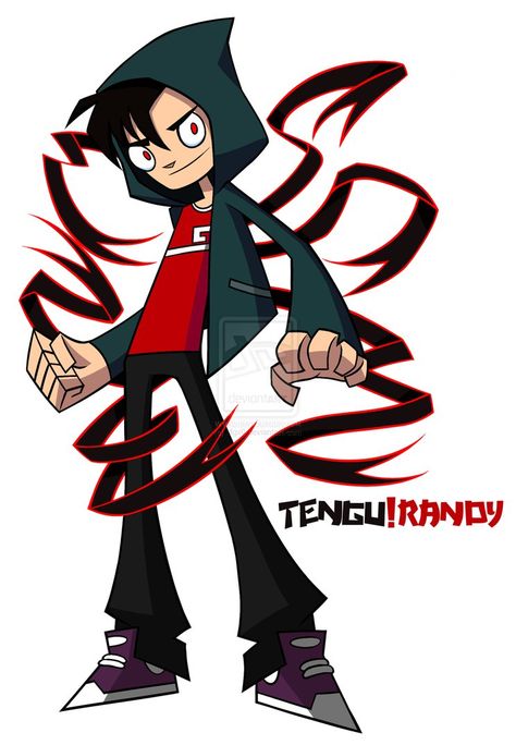 RC9GN: Tengu!Randy by Mgx0 on deviantART Epic Animation, Ninja Red, Secret Trio, Ninja Suit, Randy Cunningham Ninja Total, Ninja Mask, Heroes United, Year Of The Rooster, Scott Pilgrim Comic