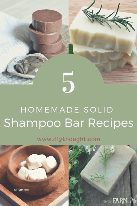 5 Homemade Solid Shampoo Bar Recipes - diy Thought Melt And Pour Shampoo Bar, Shampoo Bar Diy, Natural Shampoo Diy, Lush Shampoo Bar, Diy Shampoo Bar, Lush Shampoo, Organic Shampoo Bar, Homemade Shampoo Bar, Diy Dog Shampoo