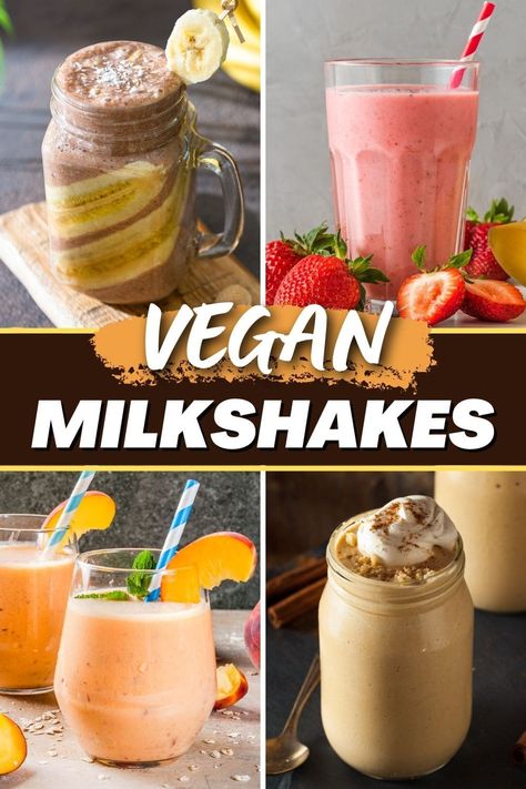 Dairy Free Milkshake Recipe, Non Dairy Milkshake, Vegan Milkshake Recipe, Vegan Milkshake, Dairy Free Milkshake, Freezer Ideas, Shake Recipes Healthy, Healthy Milkshake, Milkshake Recipe Chocolate