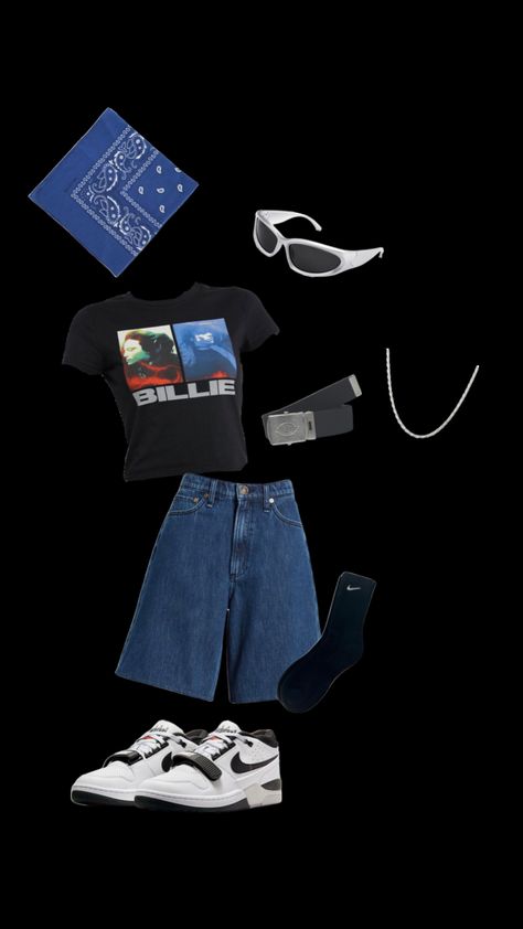 #hmhas #tour #outfit #blue Hmhas Tour Fit Ideas, Blue Concert Outfit Ideas, Hmhas Tour Fit, One Shoulder Shirt, Billie Eillish, Cool Fits, Cute Simple Outfits, Outfits Ideas, Concert Outfit