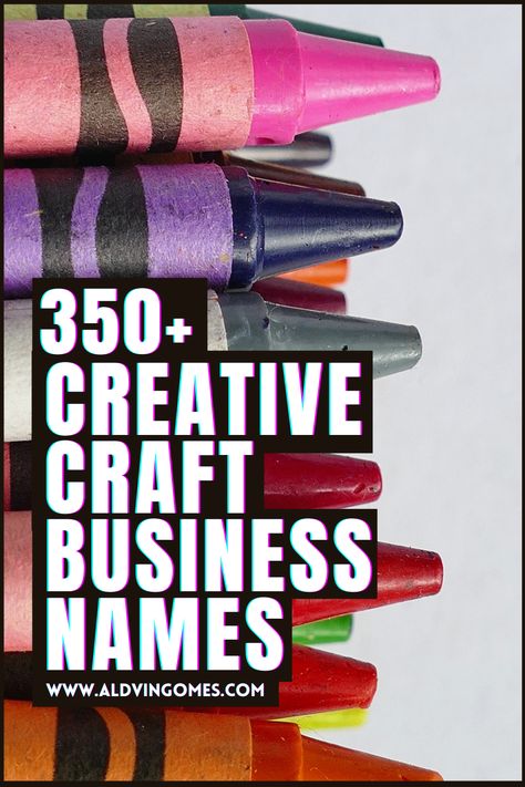 Planning to start a craft business? But stuck on finding good names? Here is the list of craft business names to grab for your business. unique craft business names, craft business name ideas, catchy craft business name ideas, craft business name generator, creative craft business names, craft business name ideas inspiration. Craft Page Name Ideas For Instagram, Creative Names For Art Page, Art Studio Names, Craft Name Ideas, Art Business Names Ideas, Creative Names For Art Business, Buissnes Name Ideas, Creative Business Names List, Craft Business Names