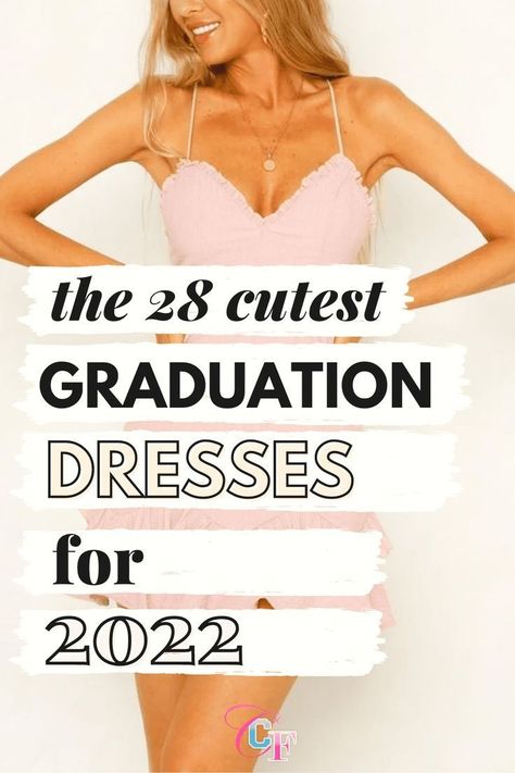 Graduation Day Outfit Ideas, University Graduation Outfit Dresses, Dresses To Wear To Graduation, Teen Graduation Dresses, University Graduation Dresses, Cute Graduation Dresses, Graduation Outfit Ideas High School, Graduation Dress Designs, Dresses For Graduation Ceremony