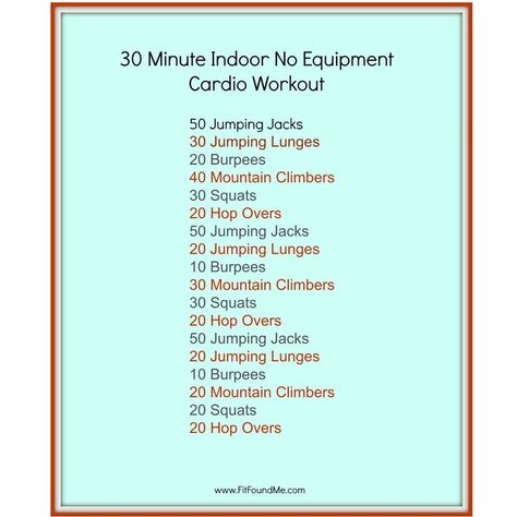 30 minute indoor no equipment cardio workout No Equipment Cardio, 30 Minute Cardio Workout, 30 Min Cardio, Cardio Workout Plan, Beginners Cardio, Women Cardio Workout, 30 Minute Cardio, Cardio At Home, Hiit Workout At Home