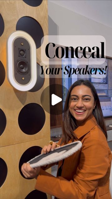 Ridhi Khosla Jalan on Instagram: "Conceal your speakers by making them look like art and lights! At home, your speakers can be an eye sore so these are 2 unique ideas make them blend in as wall sconces and art. I recently saw this at @icff_official in New York and had to show it to you! I loved the idea - especially the light one!

Note - The speaker + light combination has a light as well - it’s not meant to just look like a light but actually functions as a light!

Do you like these ideas? Let me know!
If you do, I’ll keep an eye out and show you more 👻

Follow to see more tips and tricks for interiors 🤗

This innovative idea is by @leonspeakers ♥️

#interior #interiordesign #interior_and_living #walldecor #walldecoration #lighting #speakersystem #speaker #sounddesign #soundsystem #art Wall Speakers, One Note, In Wall Speakers, Like Art, Sound Design, Unique Ideas, An Eye, Ideal Home, Wall Sconces