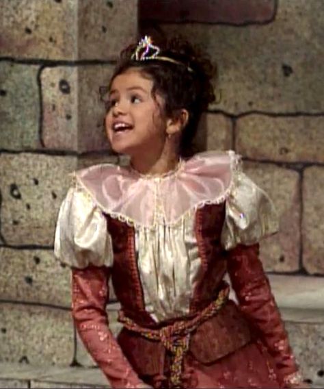 Selena Gomez as Gianna, in/on Barney and Friends. Selena Gomez Barney, Selena Gomez Child, Barney And Friends, Purple Day, Champagne Evening Dress, Quinceanera Dresses Pink, Barney & Friends, Pink Evening Dress, Young Celebrities