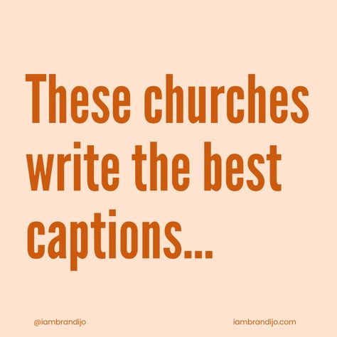 Infographic: These churches write the best captions by iambrandijo. Sunday Church Captions Instagram, Christian Social Media Posts, Church Captions Instagram, Church Content Ideas, Church Graphic Design Social Media, Church Social Media Graphics, Church Social Media Posts Ideas, Best Photo Captions, Sunday Captions