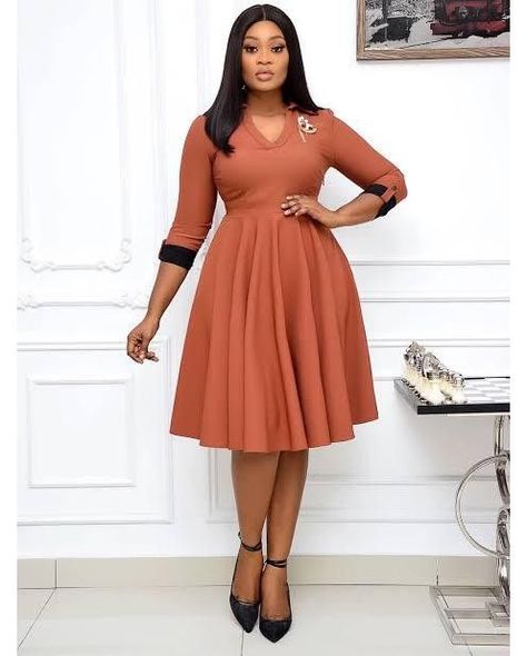 [Promotion] 98 Must Have Official Dresses For Work Advice You'll Be Surprised By Instantly #officialdressesforwork Corporate Gown Styles, Official Dresses For Work, Dinner Wears, Corporate Gowns, Shirt Gown, Office Wears, Official Dresses, Cocktail Dress Classy, Long African Dresses