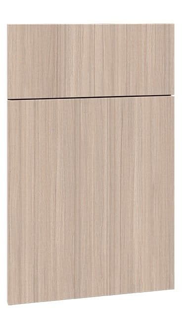 Slab Textured Linear Beige Heartwood Cabinets - European Frameless Kitchen Cabinets Flat Panel, Kitchen Cabinet Plain Door, Natural Wood Flat Panel Kitchen Cabinets, Plain Sawn White Oak Cabinets, Small Shaker Kitchen, Plain Sliced White Oak Cabinets, Narrow Shaker Cabinet Door, White Glazed Cabinets, Gray Stained Cabinets