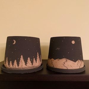 Mountain Mugs, Pottery Landscape, Pottery Plant Pots, Planters For Succulents, Pots Clay, Pots Ideas, Ceramic Succulent Pots, Gig Harbor Wa, Ceramic Succulent Planter