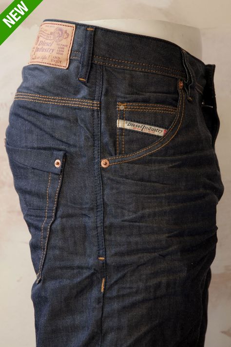 great new diesel jeans - krooley Diesel Jeans Mens, Mens Tactical Pants, Diesel Industry, Bermuda Jeans, Denim Pocket, Best Mens Fashion, Diesel Jeans, Denim Jeans Men, Denim Details