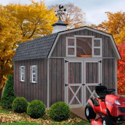 Storage Sheds Ideas Backyard, Storage Sheds Ideas, Add On Garage, Shed Paint Colours, Sheds Ideas, Sheds Ideas Backyard, Diy Shed Kits, Wood Storage Shed, Wooden Storage Sheds