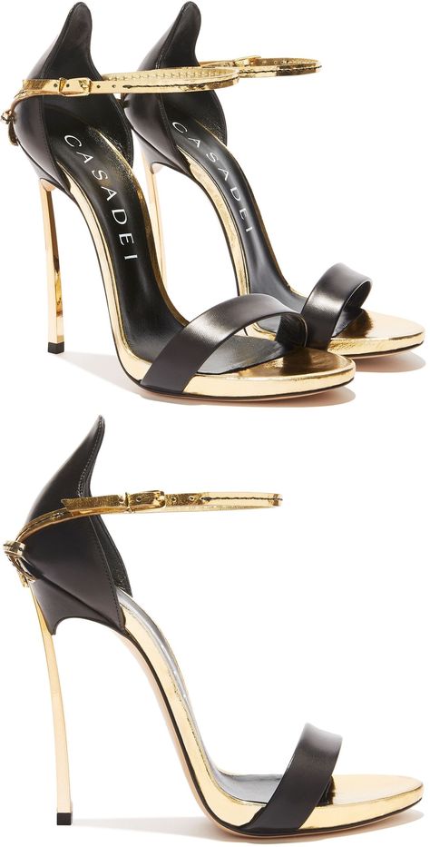 Casadei Heels, Black And Gold Heels, Woman Heels, Sandals With Bow, Matric Dance, Gold High Heels, Next Shoes, Shoes Too Big, Hot Heels