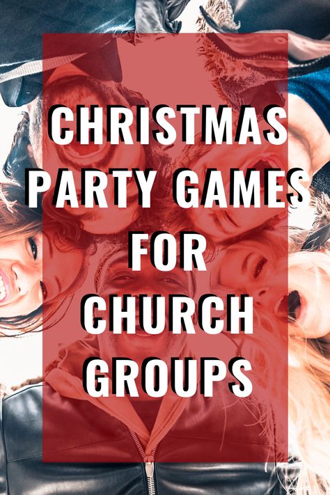 Christmas Party Games for Church Groups - Fun Party Pop Christmas Games For Seniors Party Ideas, Christmas Party Games For Senior Adults, Relief Society Christmas Party Ideas, Christmas Party Games For Kids Church, Christmas Group Games For Kids, Christmas Party Games For Seniors, Christmas Banquet Themes, Senior Party Games, Women Christmas Party Ideas