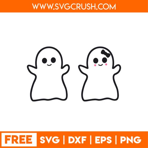 Halloween Cat Svg Free, Cute Ghost Svg Free, Ghost Svg Free Files, Cute Ghost Svg, Halloween Svgs Free, Ghost Svg Free, Free Svg Halloween, Ghost Template, Halloween Svgs