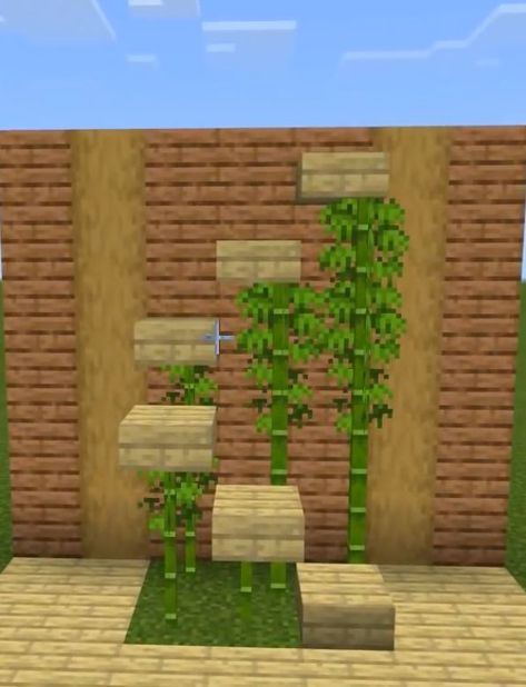 Bamboo Stairs, Bamboo Building, Minecraft Building, Minecraft Designs, My Images, Minecraft, Stairs, Exterior, Building