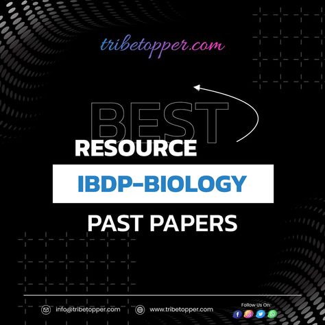 Learn innovatively about the fascinating world of life sciences, unravel the complexities of biology, and excel in your IB DP Biology Exams with Past Papers of #𝐓𝐫𝐢𝐛𝐞𝐓𝐨𝐩𝐩𝐞𝐫. Your path to success starts here! Follow Us On: Facebook: @tribetopper Twitter: @Tribetopper Linkedin: @tribetopper And Get Subscribed to our YouTube Channel 👉https://youtube.com/TribeTopper #education #students #classes #learning #study #knowledge #teacher #learn #teaching #educationquotes #meme Education Post, Past Papers, Path To Success, Education Quotes, Biology, Youtube Channel, Science, Education, Memes