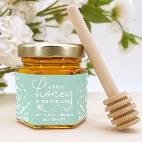 Mini Honey Jar Favors, Honey Baby Shower Favor, Honey Party Favors, Best Baby Shower Favors, Bee Party Favors, Honey Jar Favors, Honey Favors, Bee Baby Shower Invitations, Honey Wedding Favors