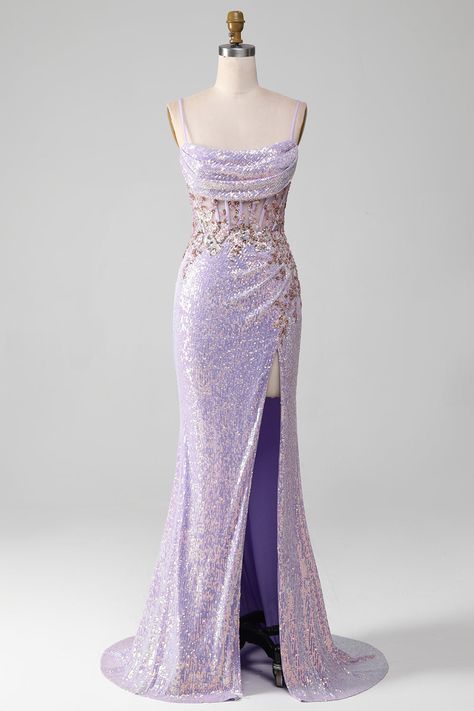 Lilac Prom Dress, Baju Kahwin, Purple Prom, Mermaid Evening Gown, Mermaid Prom Dress, Purple Prom Dress, Corset Dress Prom, Prom Dress Inspiration, Maxi Dress Prom