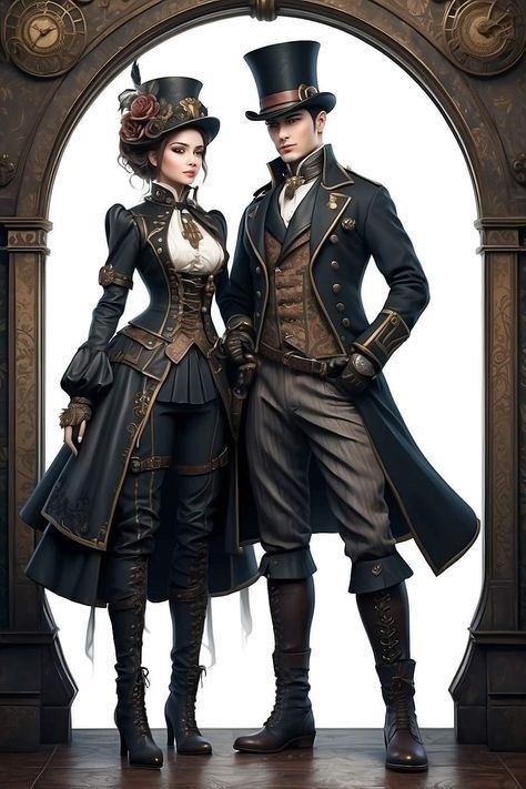 Inbox (0) - gjayjay@btinternet.com Steampunk Costume Men, Punk Outfits Women, Steampunk Couple, Steampunk Womens Fashion, Steampunk Womens Costume, Steampunk Mens Fashion, Victorian Steampunk Fashion, Old Man Outfit, Steampunk Outfits Women