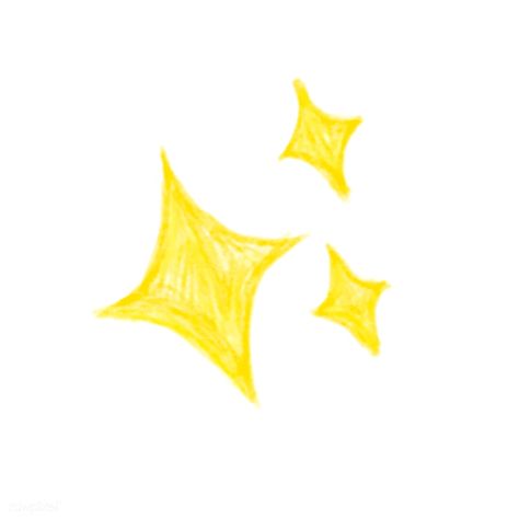 Illustration of hand drawn blink icon isolated on white background | free image by rawpixel.com Illustration Stars, Star Doodle, Overlays Tumblr, Stars Background, Doodle Png, Pix Art, Doodle Icon, Star Background, Png Icons