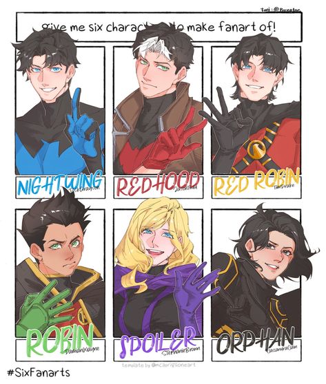 Batfamily Funny, Teen Titans Fanart, Arte Nerd, Wayne Family, Bat Boys, Univers Dc, Batman Funny, Dc Comics Artwork, Im Batman