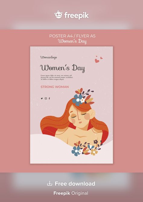 International Girls Day, International Womens Day Poster, Happy Woman Day, Poster Template Design, Tutorials Drawing, International Women’s Day, Banner Template Design, Black Artwork, International Women's Day