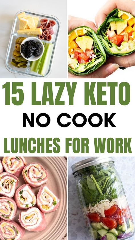 Lazy Keto Lunch, Keto Lunch Ideas For Work, Lunches For Work, Keto Quiche, Lunch Ideas For Work, Lazy Keto, Desserts Keto, Breakfast Low Carb, Keto Lunch Ideas