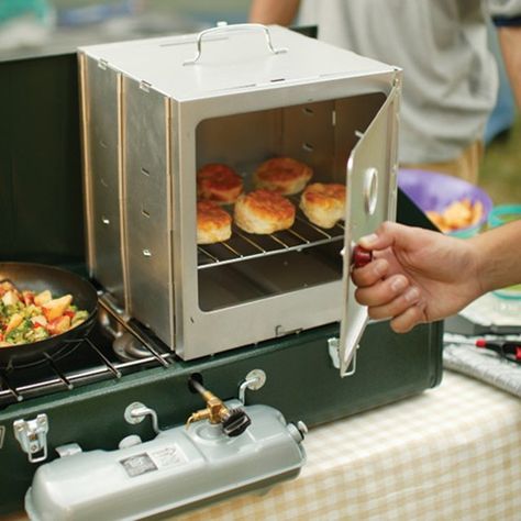 Coleman Camp Oven - $30 Camping Oven, Camp Oven, Coleman Camping Stove, Chuck Box, Camping Gadgets, Oven Cooker, Duluth Mn, Camping Checklist, Camping Glamping