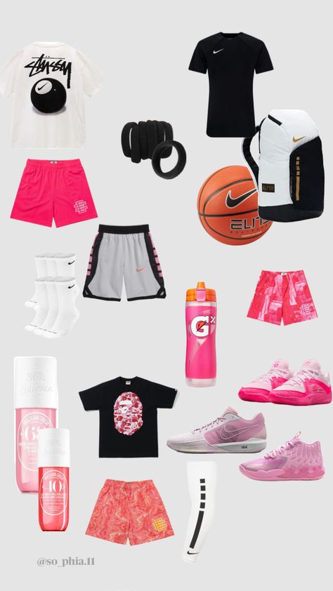 @so_phia Girls Basketball Outfits, Basketball Girls Outfits, Basketball Game Outfit Women, Stem Outfits, Basketball Outfits, Basketball Jersey Outfit, Basketball Game Outfit, Casual Sporty Outfits, Girls Basketball