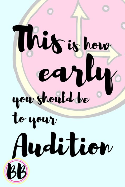 How early should you be to your audition, how much time should I give myself to get to an audition, how to schedule and audition, why should I be early, how to be early, acting tips and advice, actor and actress tips and advice, acting preparation, audition preparation, audition tips and advice, callback tips and advice, how early should I be to my callback, what to do if you get an audition, musical theater, theatre, tv and film, plays, performing tips and advice Actress Tips, Audition Tips, Actor And Actress, Acting Tips, Musical Theater, Tips And Advice, Musical Theatre, Different Types, Theater