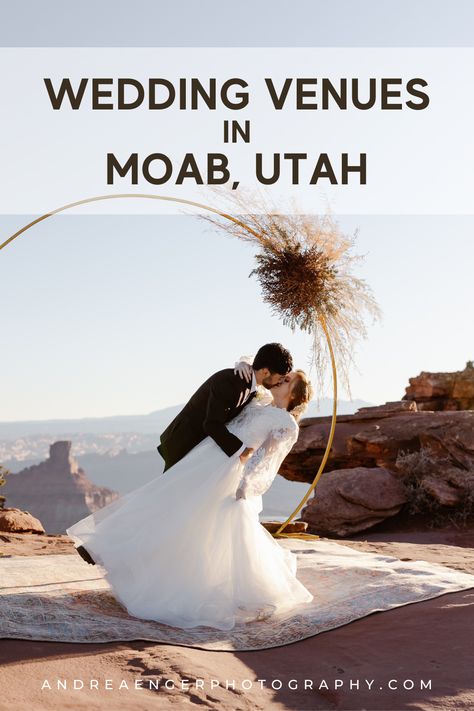 Moab Wedding, Utah Elopement, Top Of A Mountain, How To Elope, Micro Weddings, Moab Utah, Colorado Elopement, Ballroom Wedding, Elopement Ideas