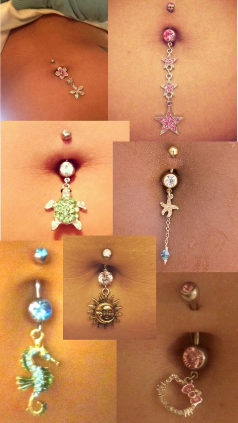 Cute Belly Rings, Cute Nose Piercings, Belly Piercings, Piercing Chart, Bellybutton Piercings, Belly Button Piercing Jewelry, Belly Piercing Jewelry, Cool Ear Piercings, Pretty Ear Piercings