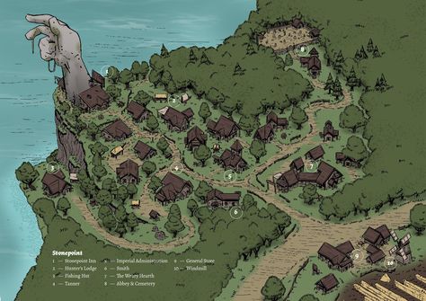 Dnd Town Map, Fantasy City Map, Fantasy Map Making, Isometric Map, Village Map, Fantasy Village, Fantasy Town, Fantasy World Map, Fantasy Maps