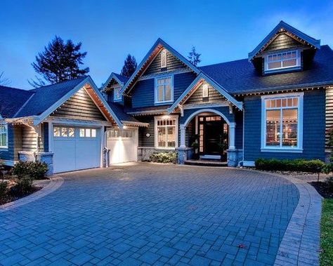 houzz exterior lighting Soffit Lighting, Lighting Exterior, Roof Lights, Driveway Design, Contemporary Exterior, Traditional Exterior, Septic Tank, Roof Light, Exterior Lighting