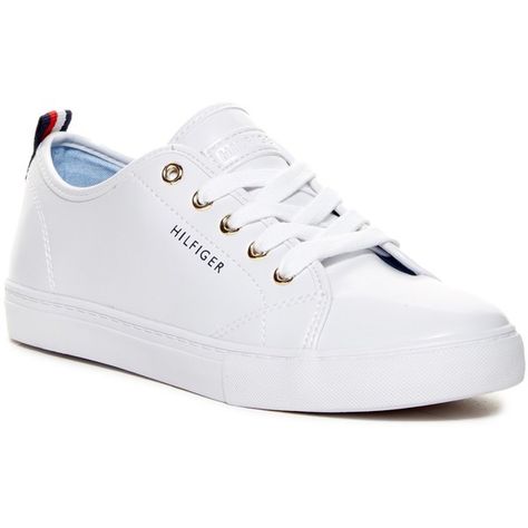 Tommy Hilfiger Lumidee 2 Sneaker ($40) ❤ liked on Polyvore featuring shoes, sneakers, white ll, logo shoes, tommy hilfiger sneakers, round toe sneakers, tommy hilfiger shoes and tommy hilfiger footwear Sneakers Tommy Hilfiger Women, Tommy Hilfiger Sneakers Outfit, Tommy Hilfiger Sneakers Women, Tommy Sneakers, Mens White Casual Shoes, Tommy Hilfiger Shoes Women, Tommy Hilfiger White Sneakers, Tommy Shoes, Sneaker Room