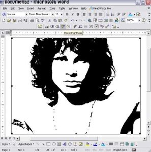 Making a Stencil in Microsoft Word Photo To Stencil, Portrait Au Crayon, Stencil Graffiti, How To Make Stencils, Silhouette Stencil, High School Art, Scroll Saw Patterns, Arts Ed, Stencil Art