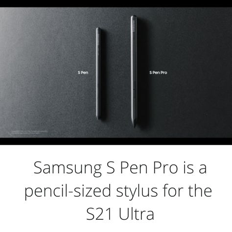 After months of speculation and leaks, S Pen support on the Samsung Galaxy S21 Ultra is official. The Notes are no longer the only Samsung phones to have support for the company's styluses, and in fact, if you're looking to get one for the S21 Ultra, there will even be a choice between the regular S Pen and an S Pen Pro. Samsung Galaxy S21 Ultra, S21 Ultra, Samsung Phone, Stylus, Get One, Samsung Galaxy, Pencil, Pen