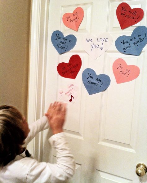 Heart Attack ♥ I cut out heart shapes (colored construction paper); wrote words of affirmation on them; and taped them to my son's bedroom door. He loved it! Valentine Love Messages, Write Quotes, Lucky To Have You, Bedroom Door, Words Of Affirmation, Makes You Beautiful, Writing Quotes, Construction Paper, Be Kind To Yourself