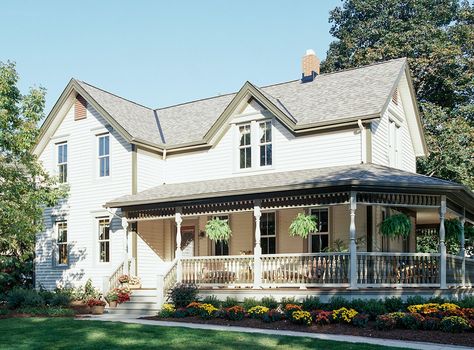 Gazebo Front Porch, Farmhouse Porch Design, Wrap Around Porch Ideas, Front Porch Design Ideas, Wrap Around Porches, Front Porch Remodel, Porch Kits, Victorian Porch, Porch Design Ideas