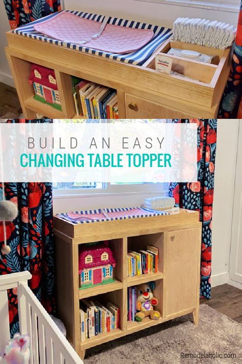 Diy Baby Changing Table, Changing Table Tray, Changing Table Top, Diy Changing Table, Changing Dresser, Changing Table Organization, Changing Table Topper, Diaper Changing Table, Baby Changing Station