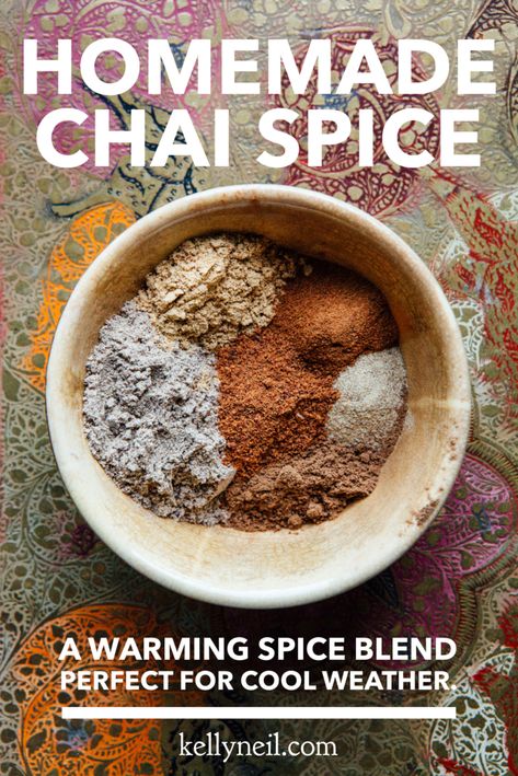 Chai Spice Mix Recipe, Make Chai Tea, Chai Spice Recipe, Homemade Chai Spice, Chai Spice Mix, Tea Lattes, Homemade Chai, Chai Tea Recipe, Spice Mix Recipes