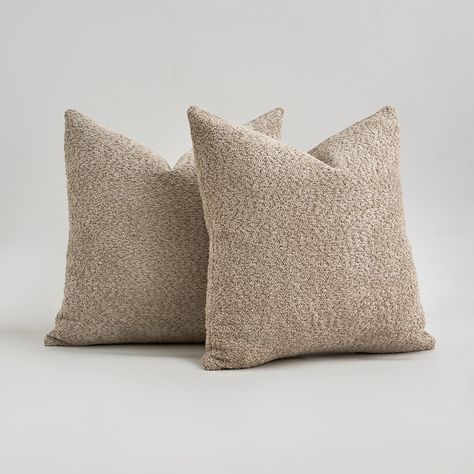 PRICES MAY VARY. 10% Viscose 90% Polyester 【Package & Size】 The package contains 2 Chenille throw pillow covers (18”x 18”/45cm x 45cm) Since each cover is meticulously crafted by skilled artisans, there will be a difference of 0.5 to 1 Inch. (NOTE: COVERS ONLY, INSERT NOT INCLUDED) 【Chenille Fabric】 This cream Chenille pillow has a chic chunky weave that is both timeless and right on trend. This unique material is cozy, organic and luxurious all at once and is sure to add layers of warmth to any Farmhouse Throw Pillows, Decorative Pillows For Couch, Pillows For Living Room, Neutral Pillow Covers, Neutral Pillow, Couch Accent Pillows, Chenille Throw Pillows, Farmhouse Throw Pillow, Neutral Pillows