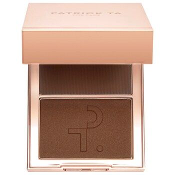 Major Sculpt Creme Contour & Powder Bronzer Duo - PATRICK TA | Sephora Creme Contour, Talc Free Powder, Contour Powder, Dior Addict Lip Glow, Patrick Ta, Powder Bronzer, Bite Beauty, Sephora Beauty, Organic Turmeric