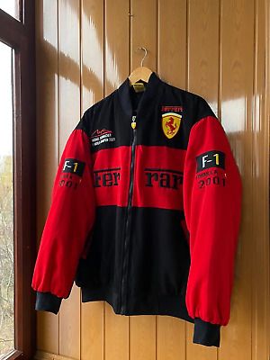 Ferrari Jacket Men, Formula 1 Clothes, Ferrari Windbreaker, Ferrari F1 Jacket, Vintage Ferrari Jacket, Ferrari Clothes, Ferrari Merch, Formula 1 Jacket, F1 Clothing