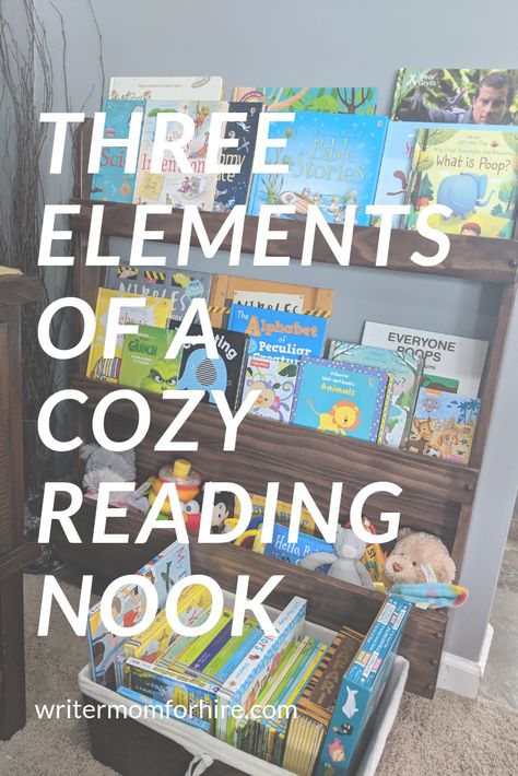 What are the 3 key elements of a cozy reading nook? Read the article to find some kids' reading corner ideas. Bible Reading Nook, Kids Reading Nook In Bedroom, Magical Reading Nook, Children’s Reading Corner, Kids Reading Corner Bedroom, Reading Corner For Toddlers, Bean Bag Reading Nook, Kids Cozy Corner Ideas, Kid Reading Nook